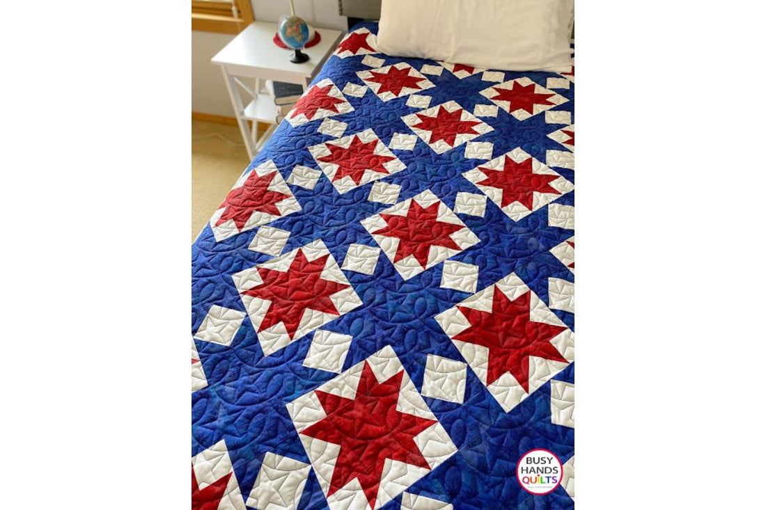 School Colors Quilt - The Perfect Graduation and Sports Team Quilt Pattern!