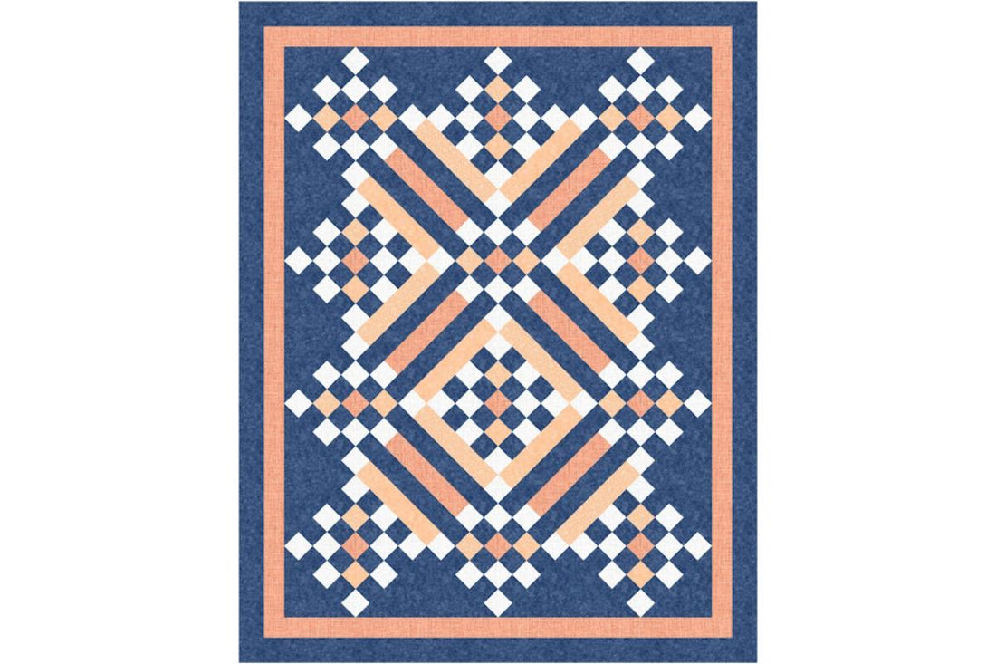 Sweet Caroline II Quilt Kit in Basics