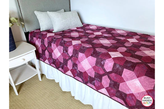 Sweet Comfort Throw Quilt - The Plum One!