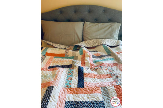 Skyline Divide Quilt Pattern in Sweet Marion!