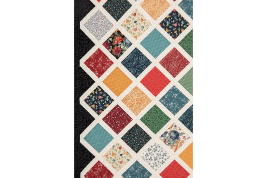 Make It Scrappy Throw Quilt Kit in Belles Fleurs!