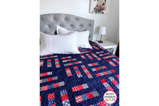 Good Morning Throw Quilt - the Americana One!