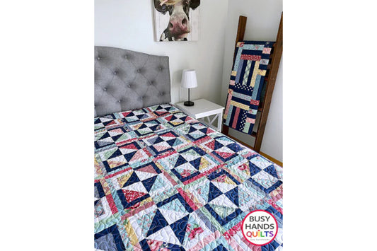 Kindred Throw Quilt in Notting Hill!