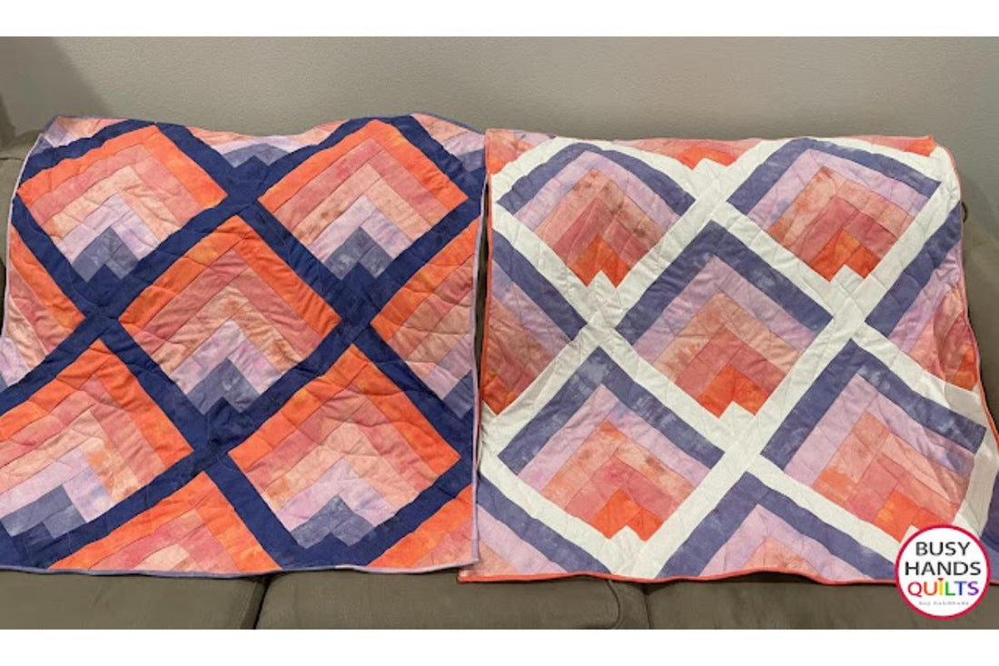 Four Waterfall II Quilts by Our Customers!