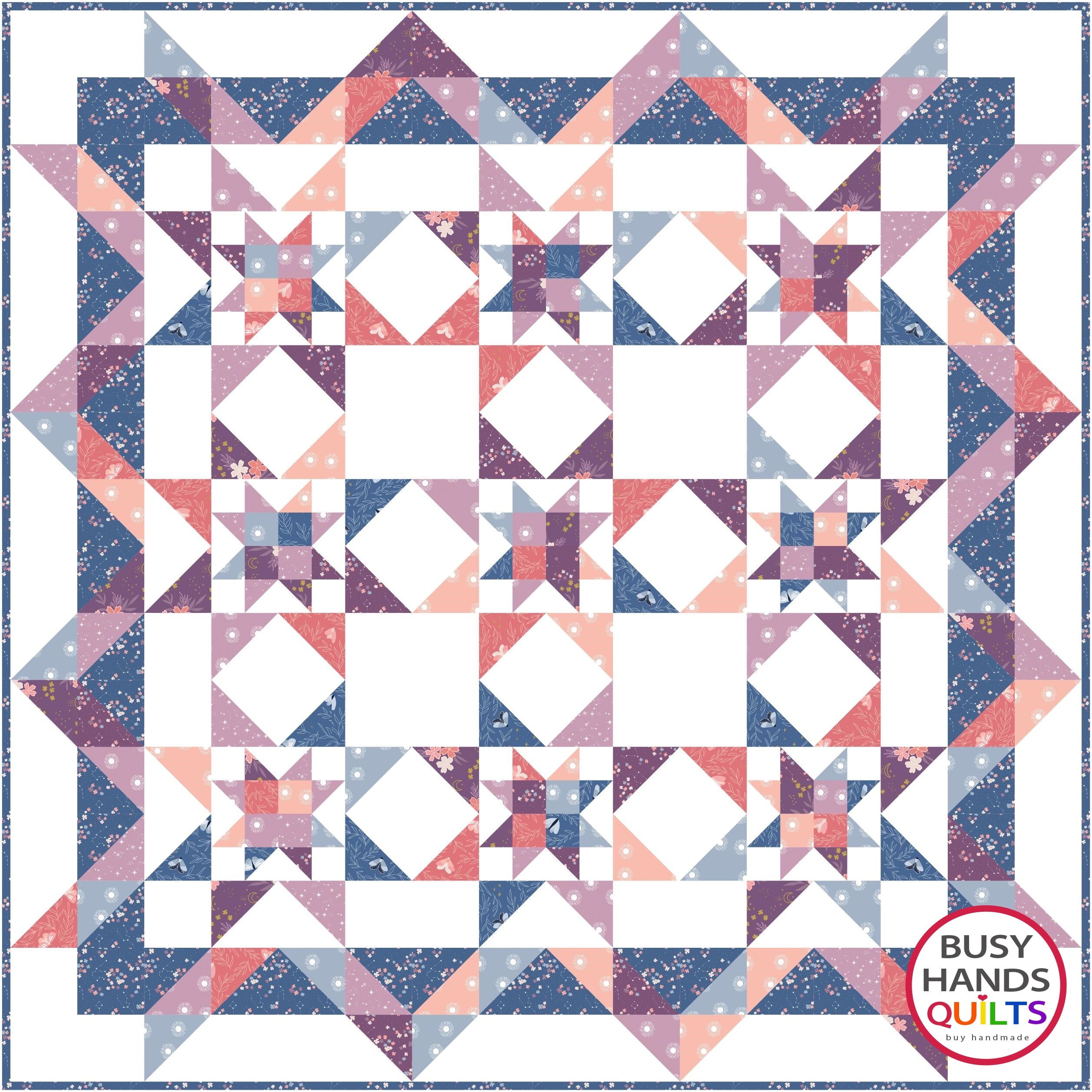 Hometown Stars Pattern – Busy Hands Quilts