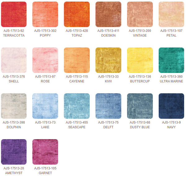 Chalk and Charcoal New Colors 2021 Roll Up by Jennifer Sampou for Robert Kaufman Fabrics