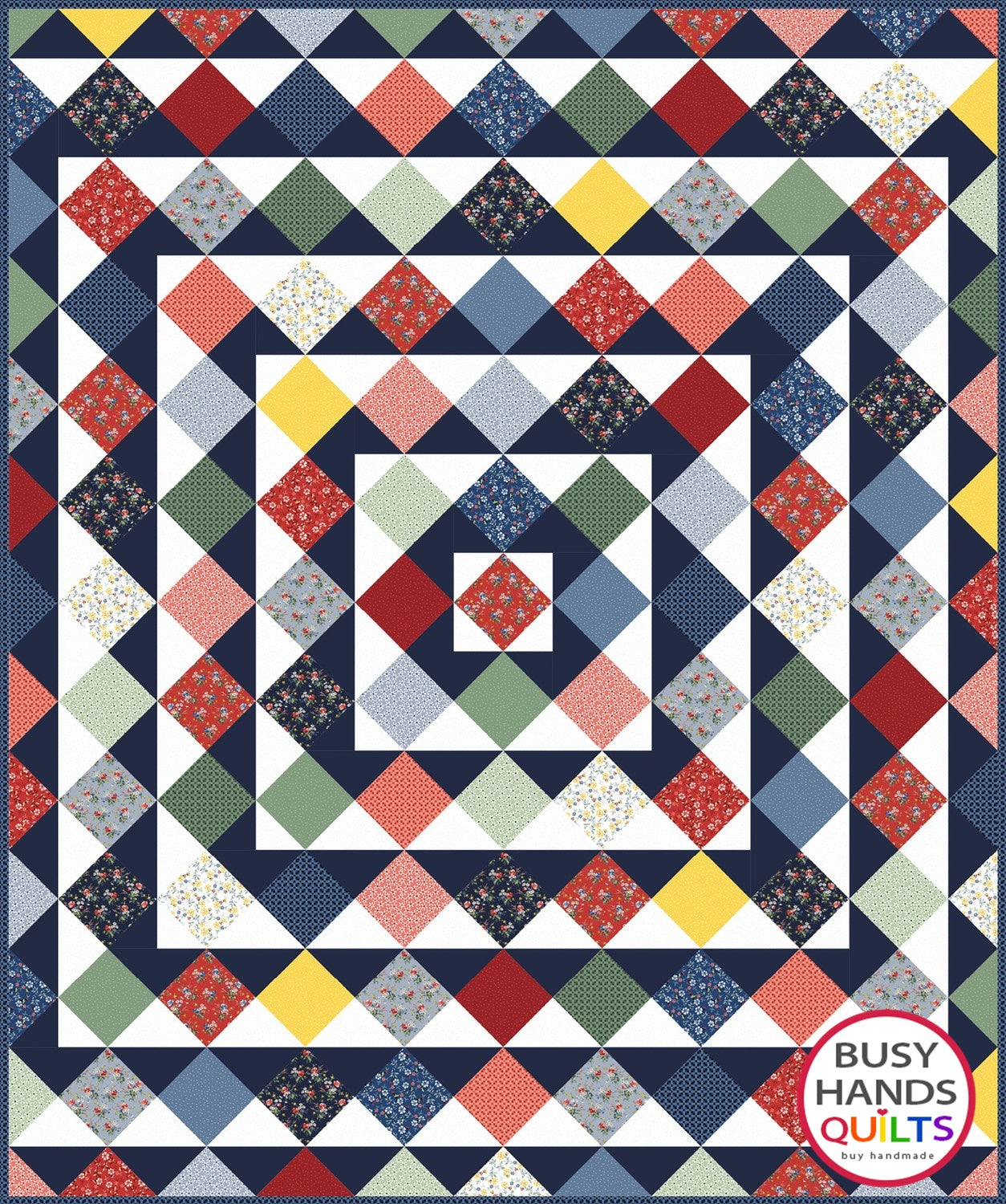 Skip To My Lou Quilt Pattern PRINTED