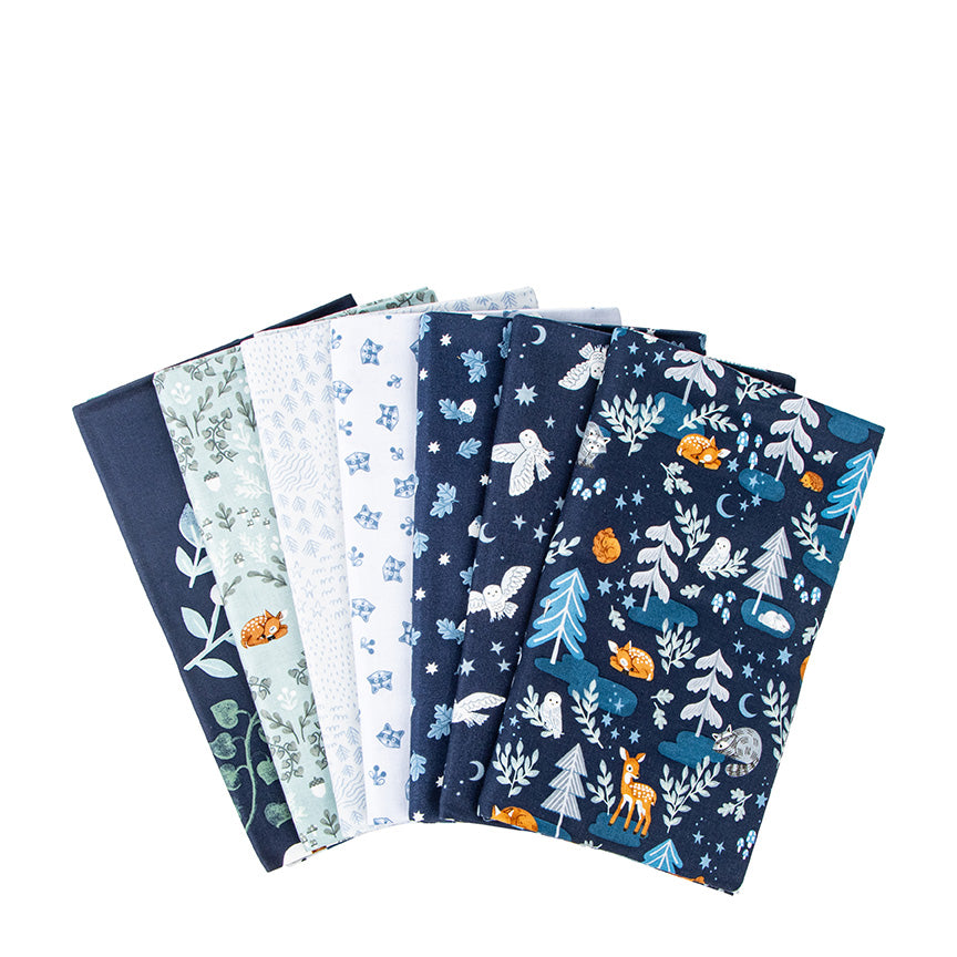 Twilight Creatures One Yard Bundle - 18 Prints Plus 3 Panels by Natalia Juan Abello for Riley Blake #361