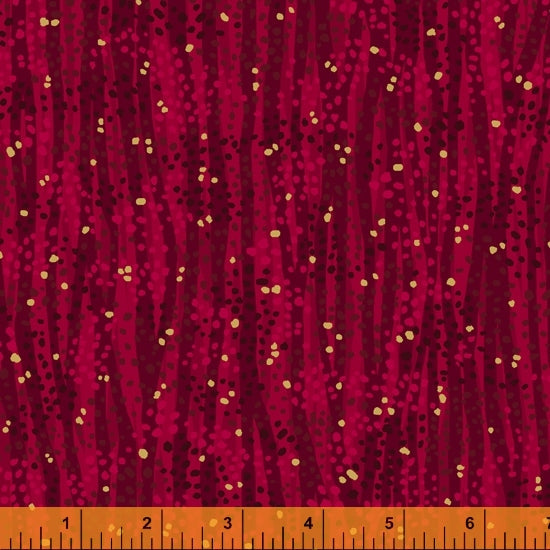 1 Yard 6 Inches Dewdrop in Cherry by Windham Fabrics #22