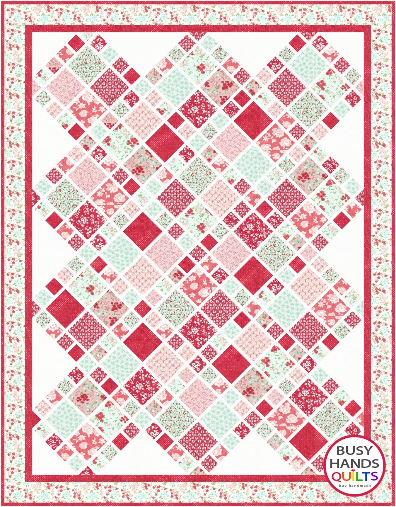 A Scrappy Life Quilt Pattern PDF DOWNLOAD