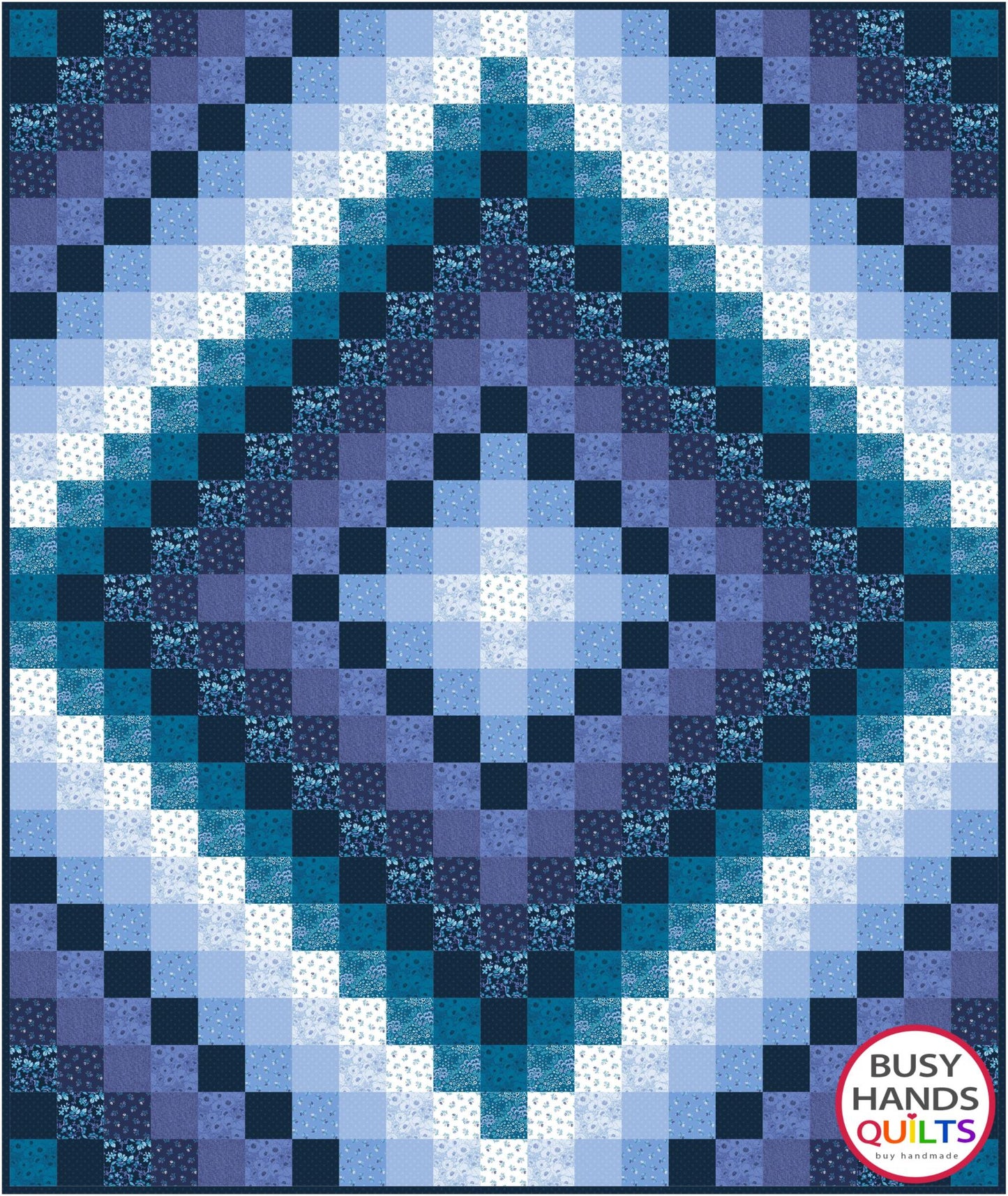 Around the World Quilt Pattern PDF DOWNLOAD