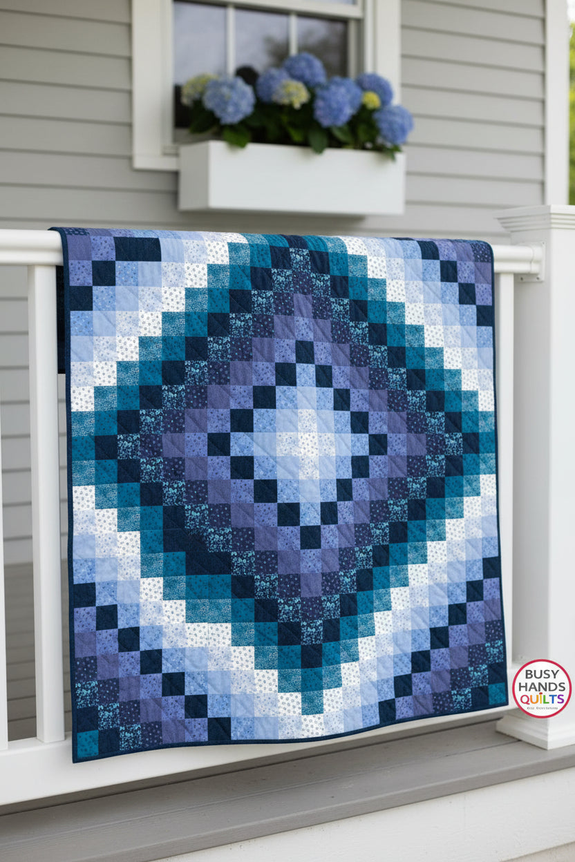 Around the World Quilt Pattern PDF DOWNLOAD