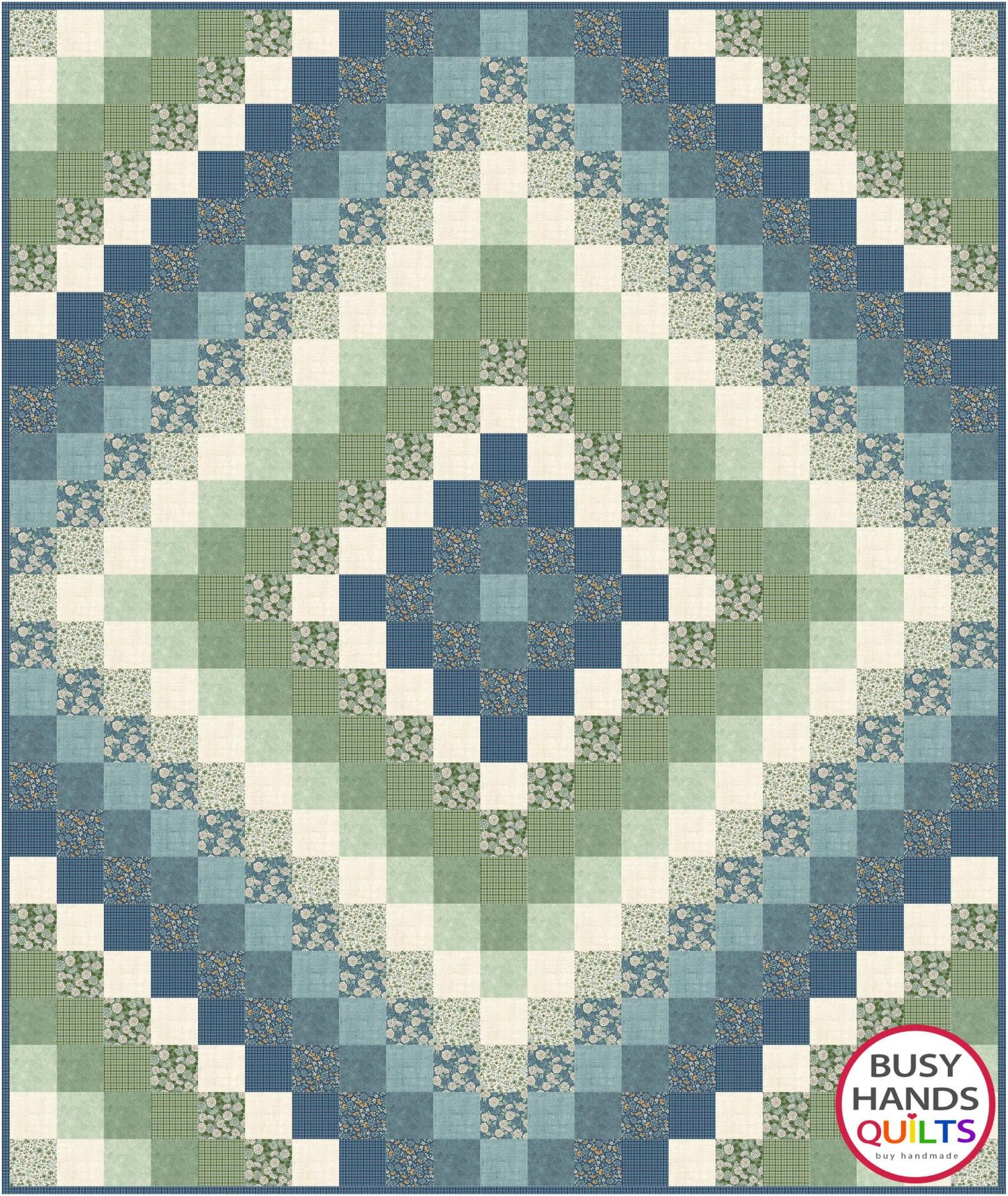 Around the World Quilt Pattern PDF DOWNLOAD