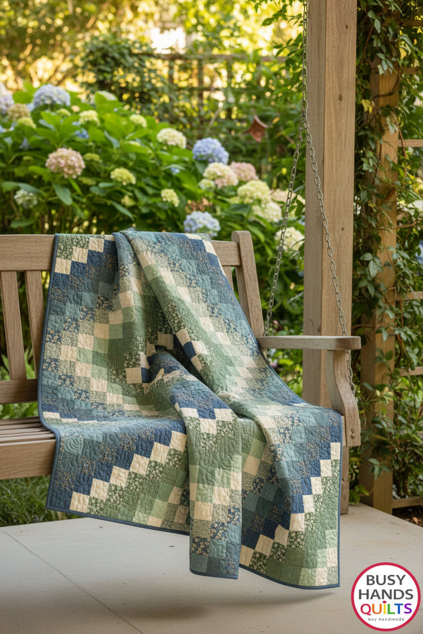 Around the World Quilt Pattern PDF DOWNLOAD