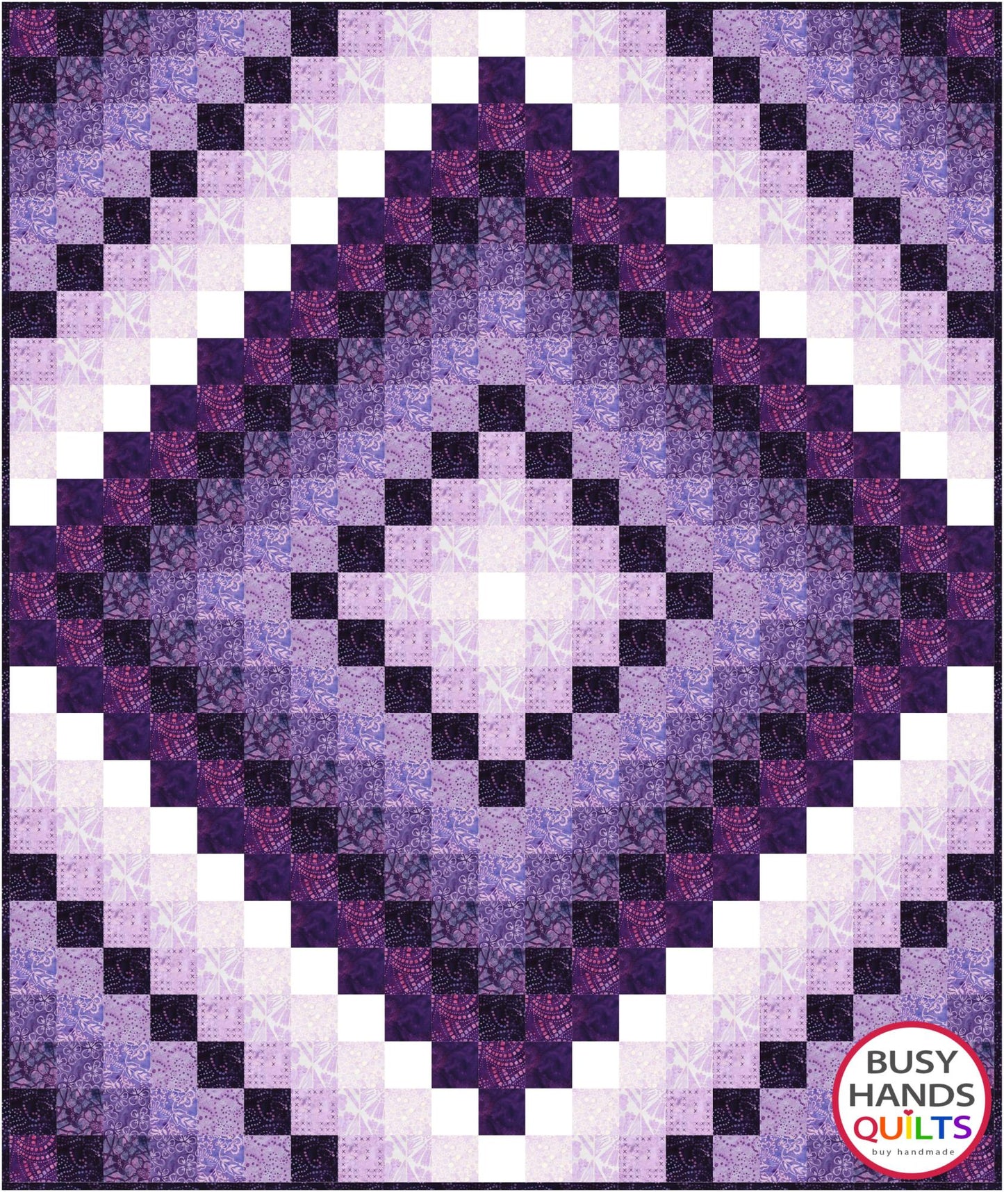 Around the World Quilt Pattern PDF DOWNLOAD