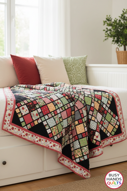 A Scrappy Life Quilt Pattern PDF DOWNLOAD
