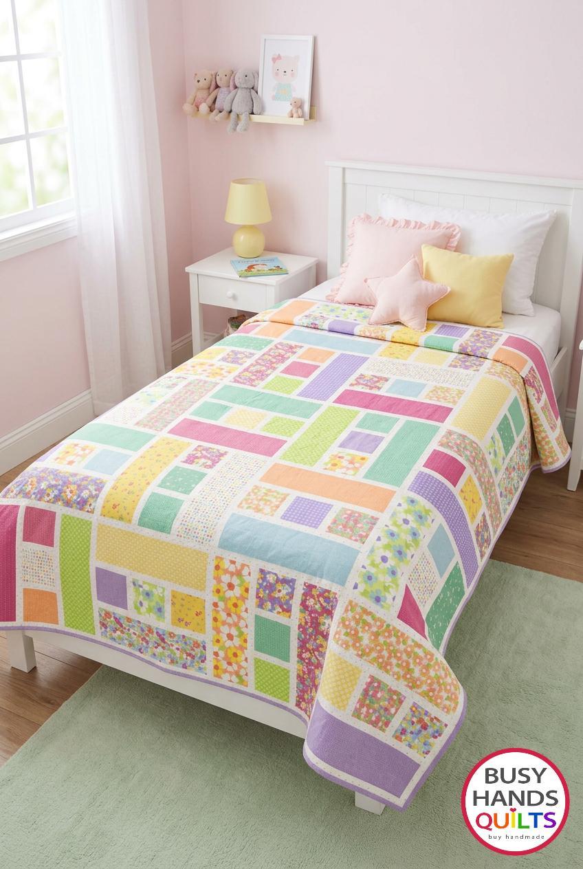 Blessings Twin Quilt Kit in Joysome Kit Two