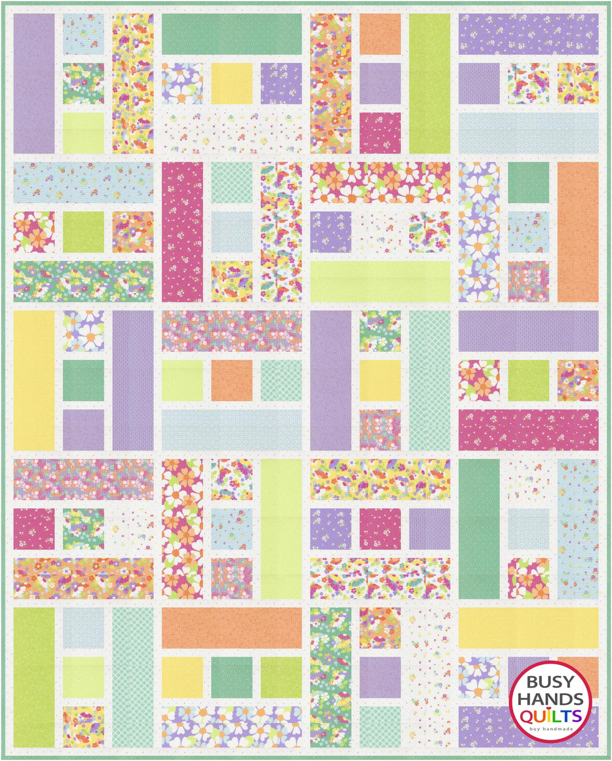 Blessings Twin Quilt Kit in Joysome Kit One