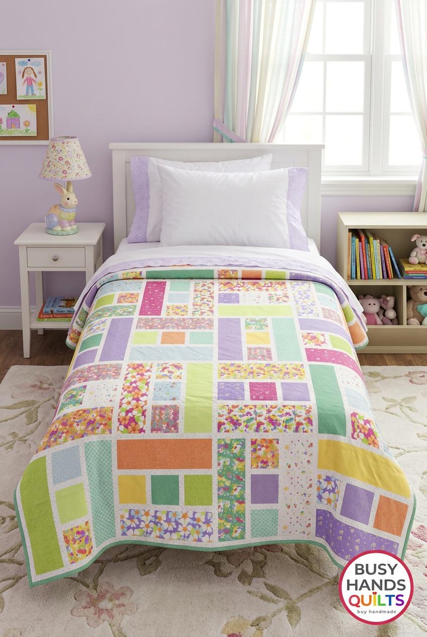 Blessings Twin Quilt Kit in Joysome Kit One