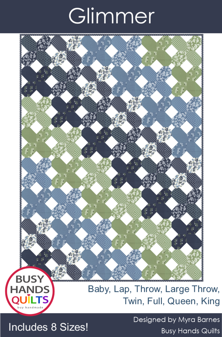 Glimmer Pattern – Busy Hands Quilts