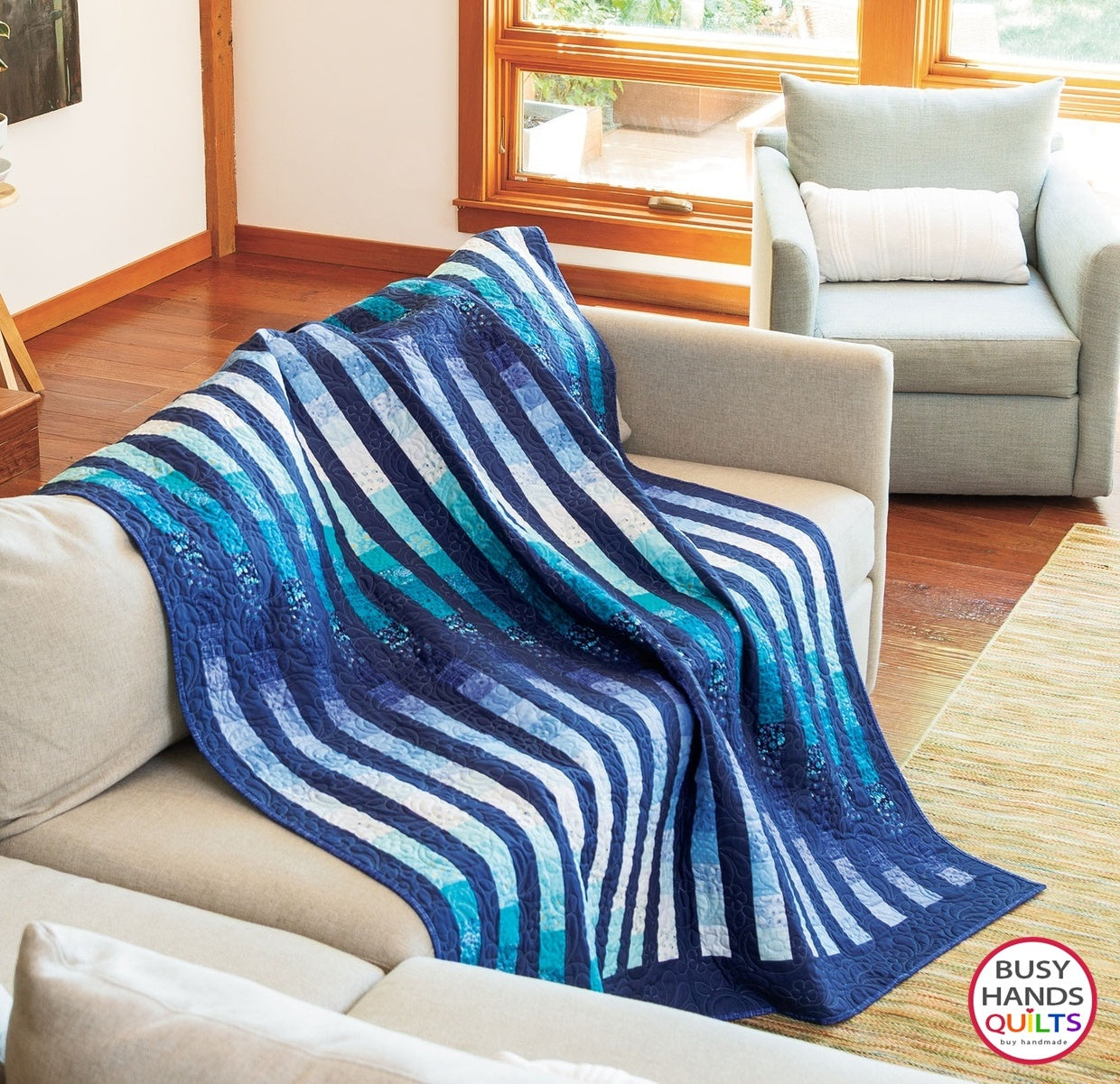 Easy Bargello Quilt Pattern PRINTED