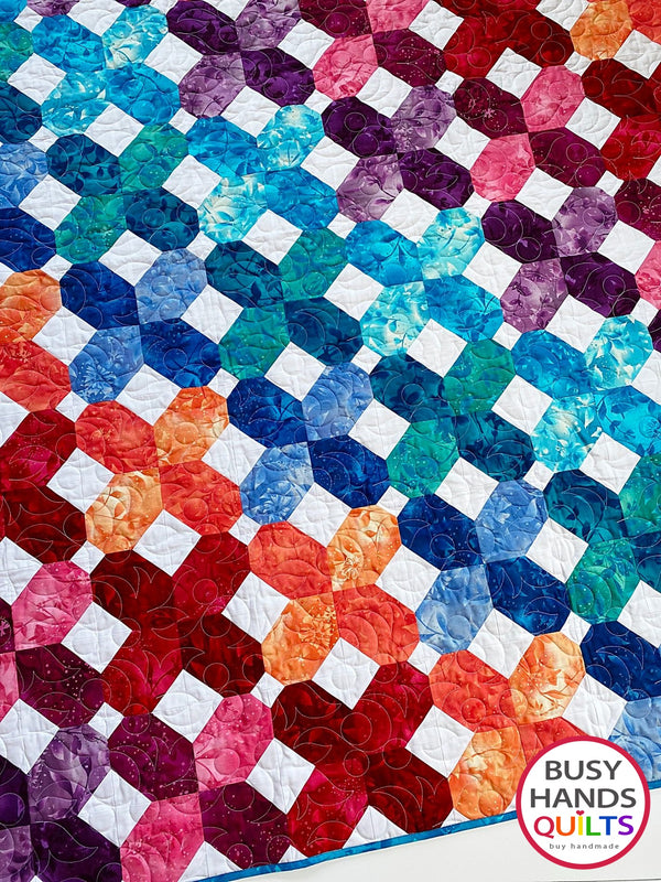 Glimmer Quilt Pattern PRINTED Busy Hands Quilts