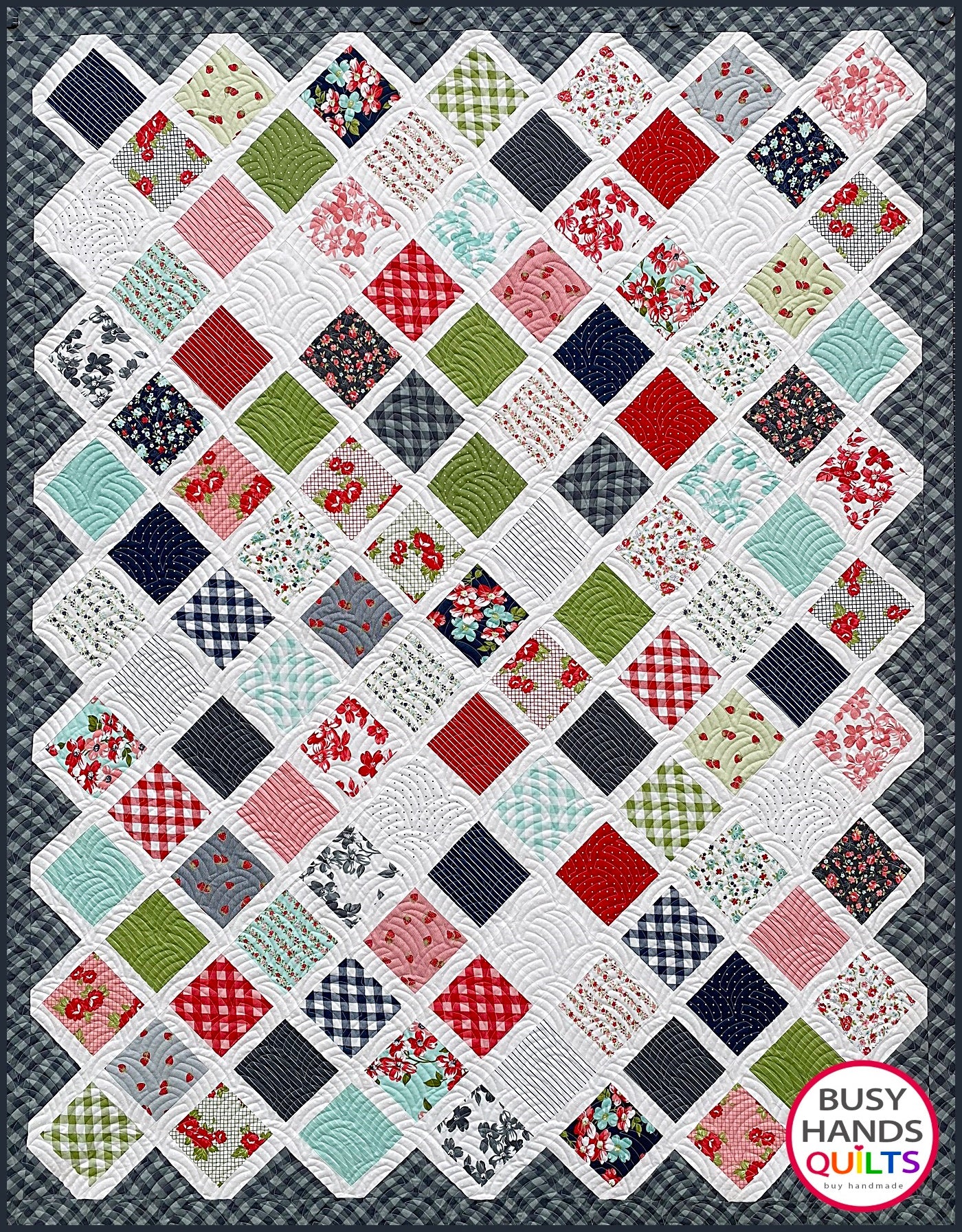 Make It Scrappy Quilt Pattern PRINTED