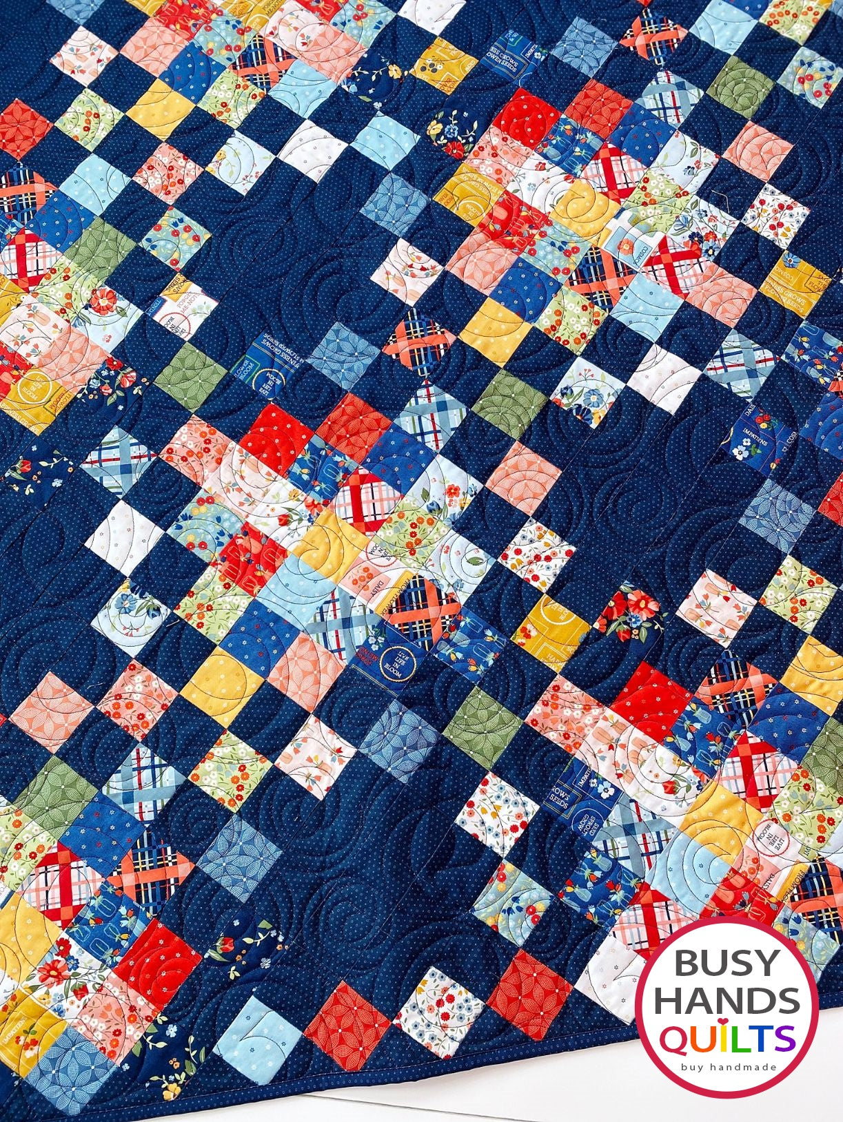 Picnic Plaid Quilt Pattern PRINTED