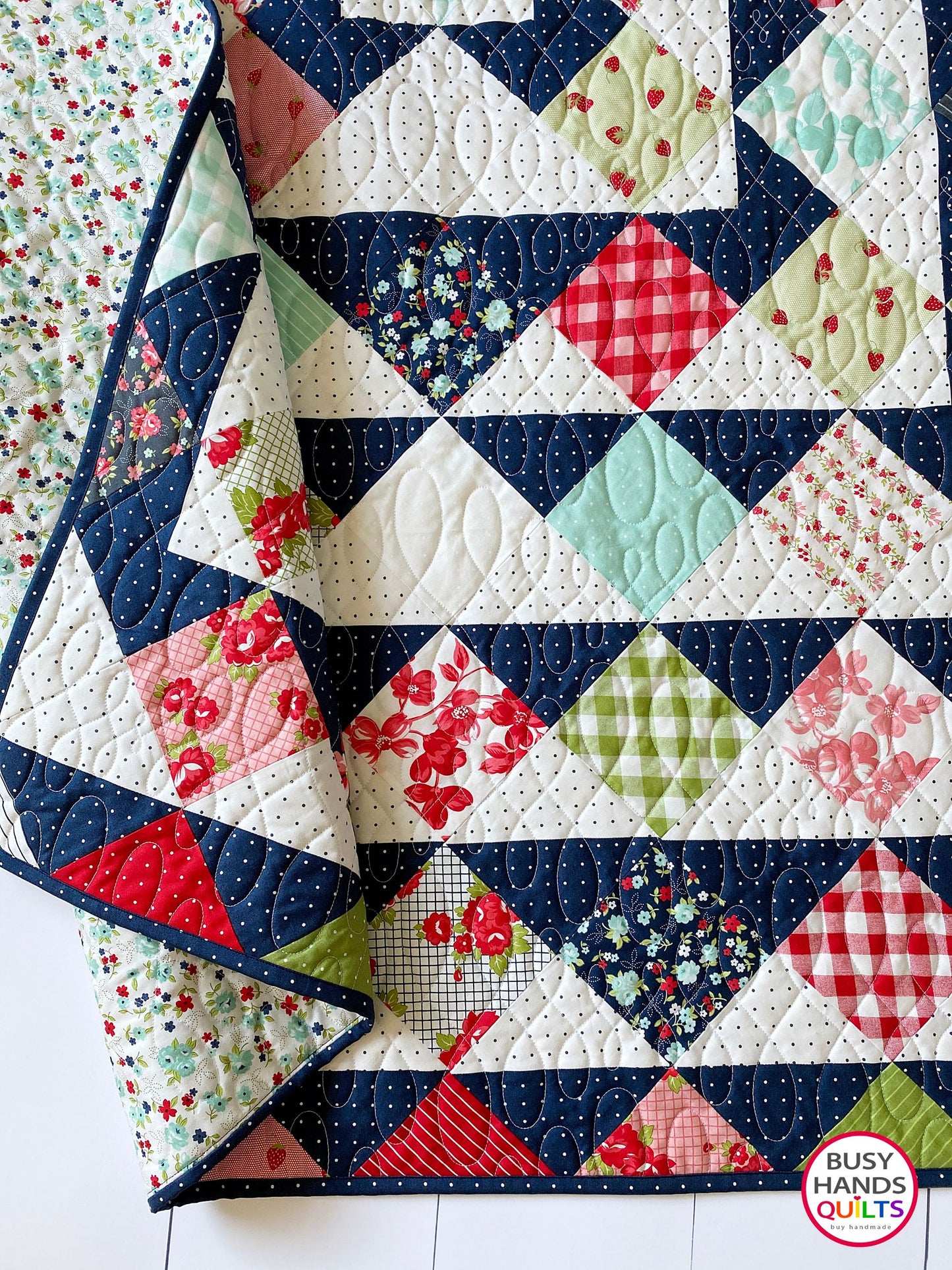 Skip To My Lou Quilt Pattern PRINTED