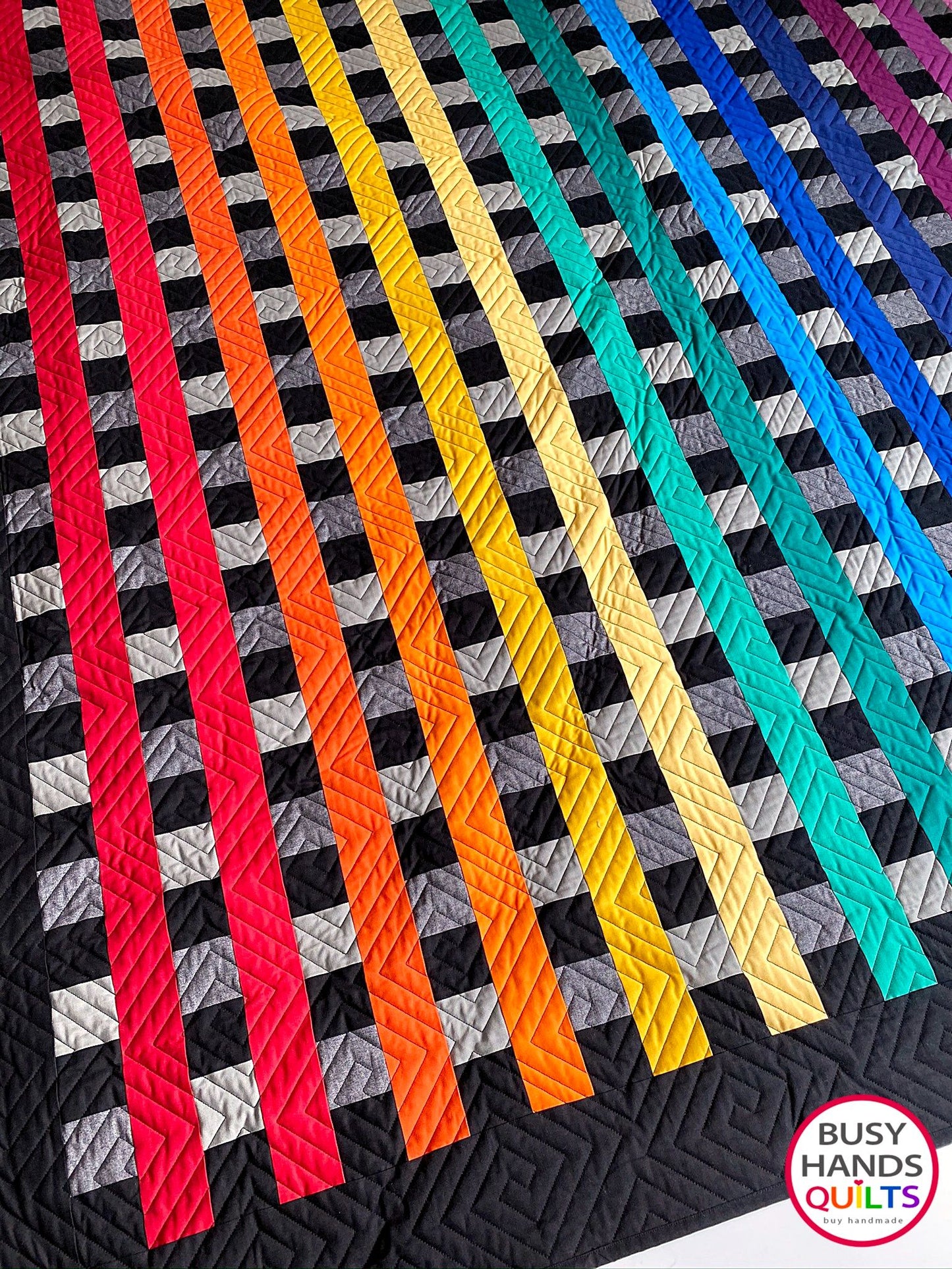 Woven Threads Quilt Pattern PRINTED