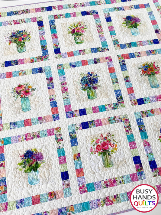 Playful Panels Quilt Pattern PDF DOWNLOAD