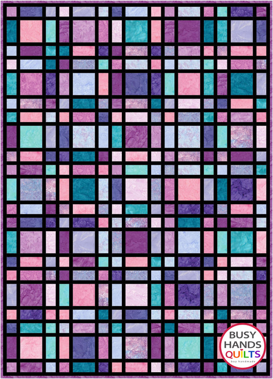 Snappy Squares Quilt Pattern PDF Download