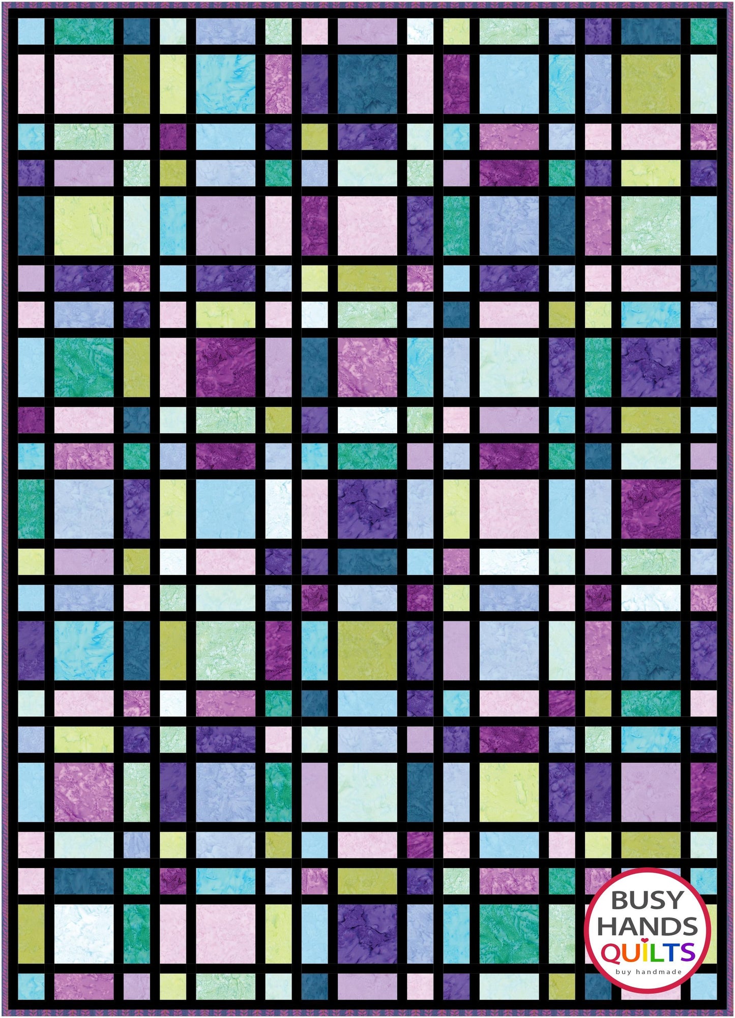 Snappy Squares Quilt Pattern PDF Download