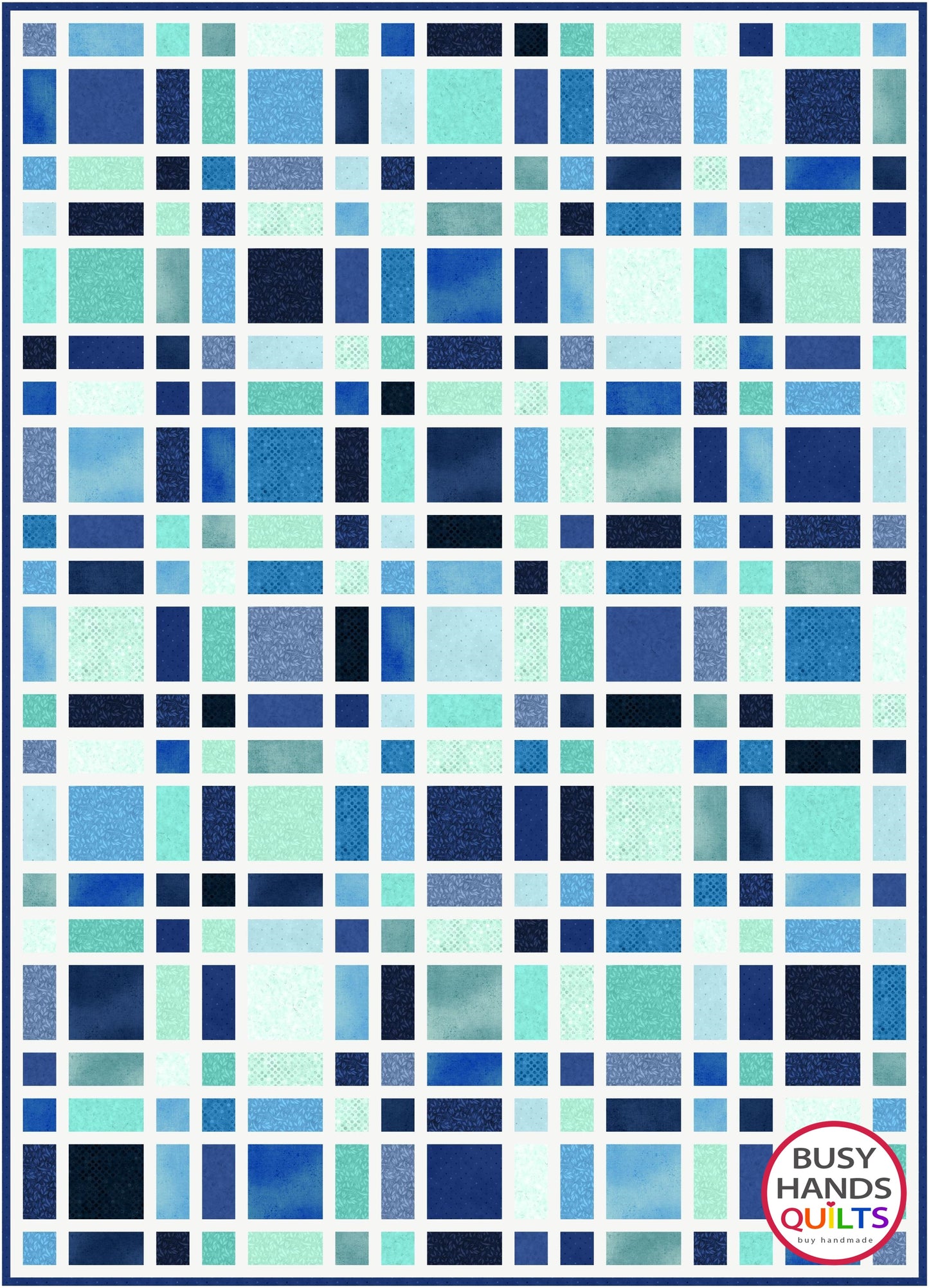 Snappy Squares Quilt Pattern PDF Download