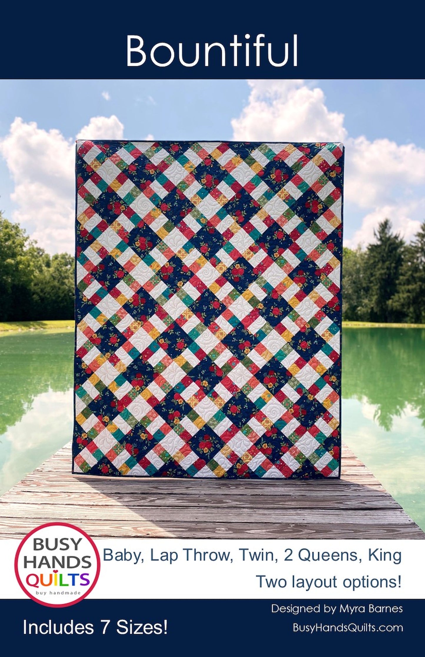 Bountiful Quilt Pattern PRINTED
