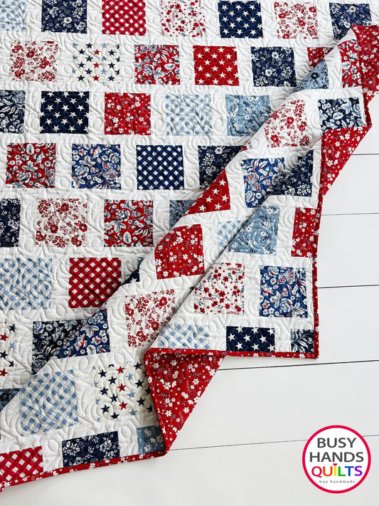 Market Square Quilt Pattern PDF DOWNLOAD