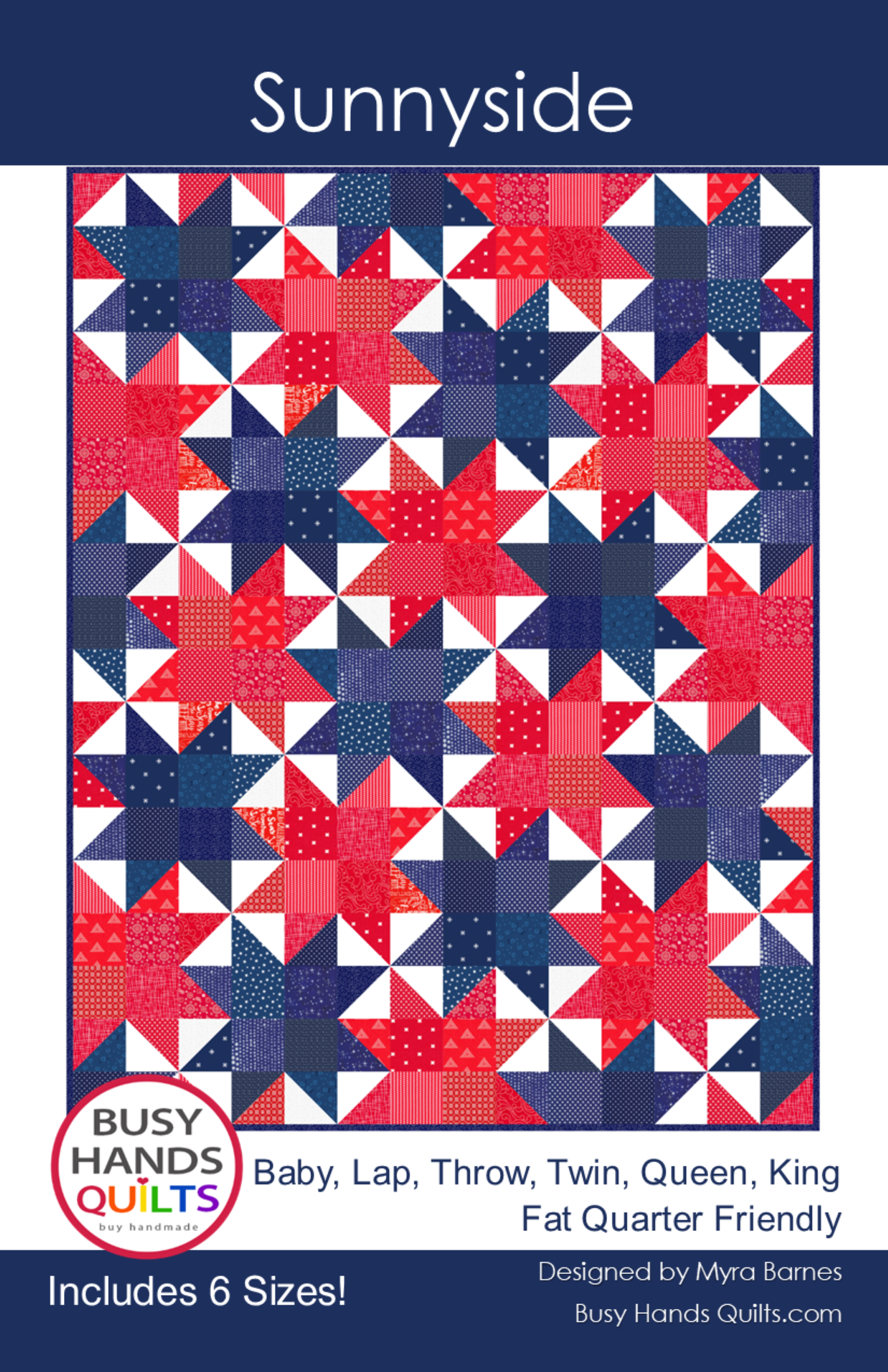 Sunnyside Quilt Pattern PRINTED