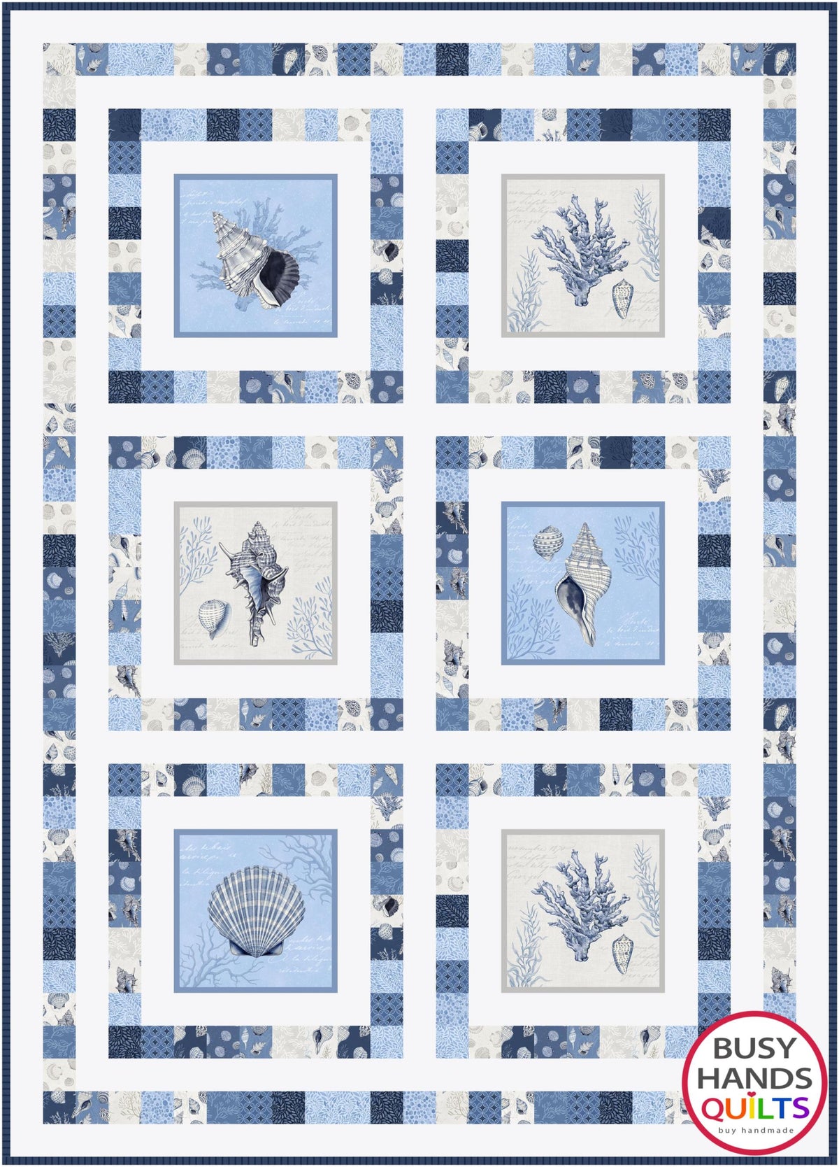 Playful Panels Quilt Pattern PRINTED