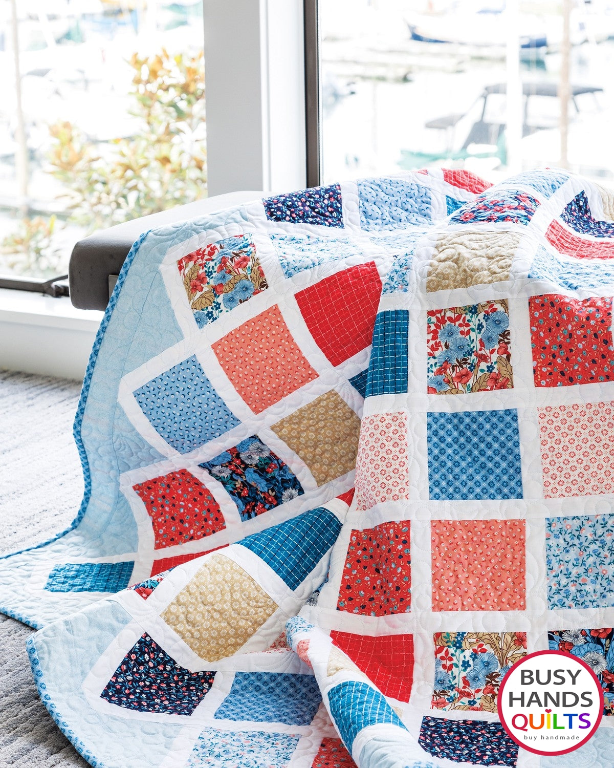 Make It Scrappy Quilt Pattern PDF DOWNLOAD