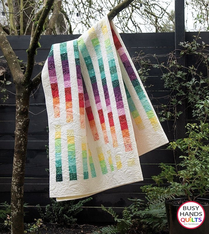 Easy Bargello Quilt Pattern PRINTED