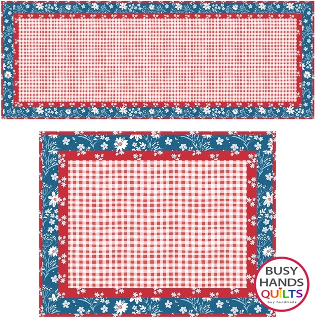Enchanting Table Linens Quilt Pattern PRINTED