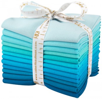 Pool Party Palette Fat Quarter Bundle in Kona Cotton Solids 12 FQs FQ-920-12 #318