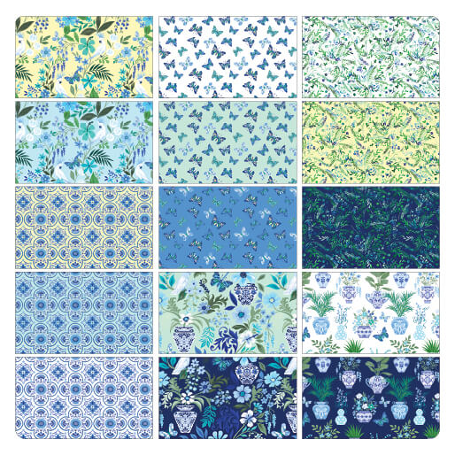 Capri Layer Cake by Kanvas Studio for Benartex CAP10PK #202