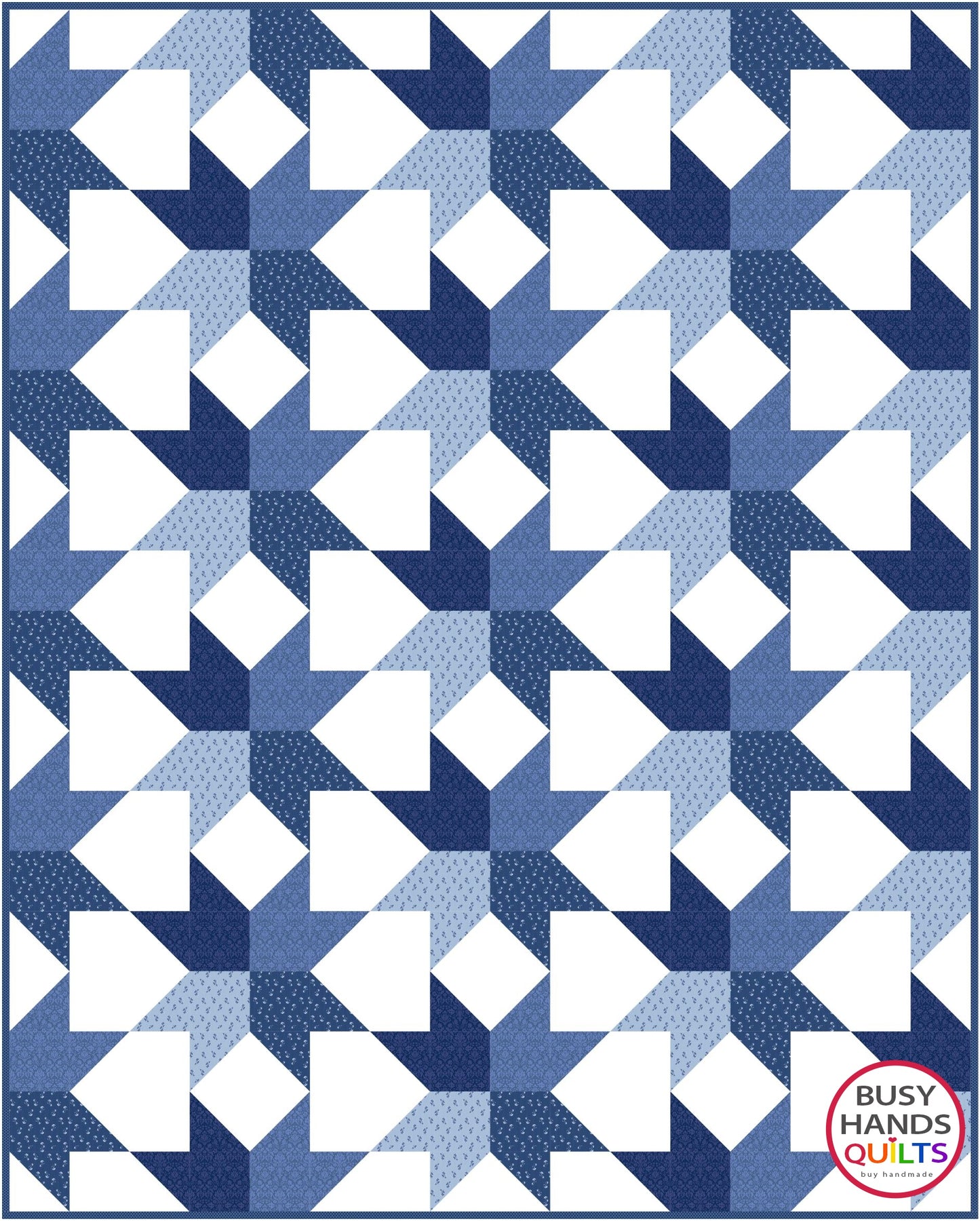 Forever Stars Quilt Pattern PRINTED