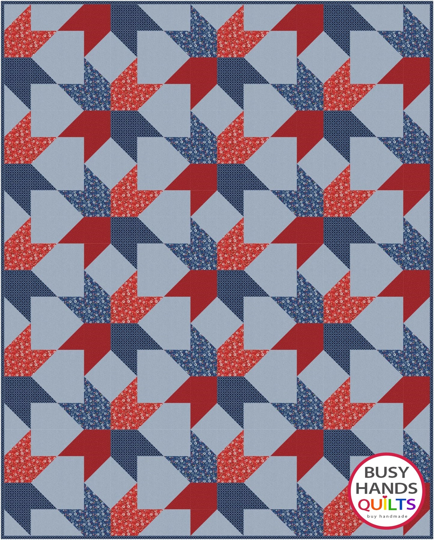 Forever Stars Quilt Pattern PRINTED