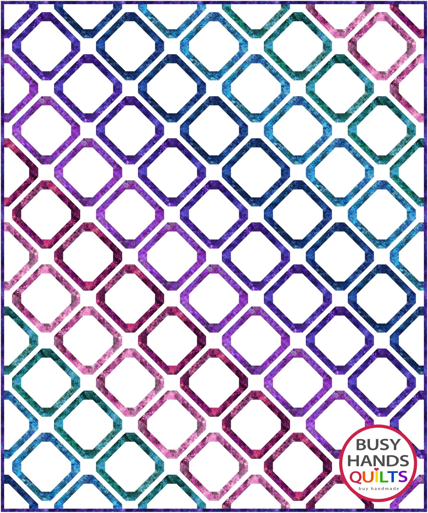 Gemstones Quilt Pattern PRINTED