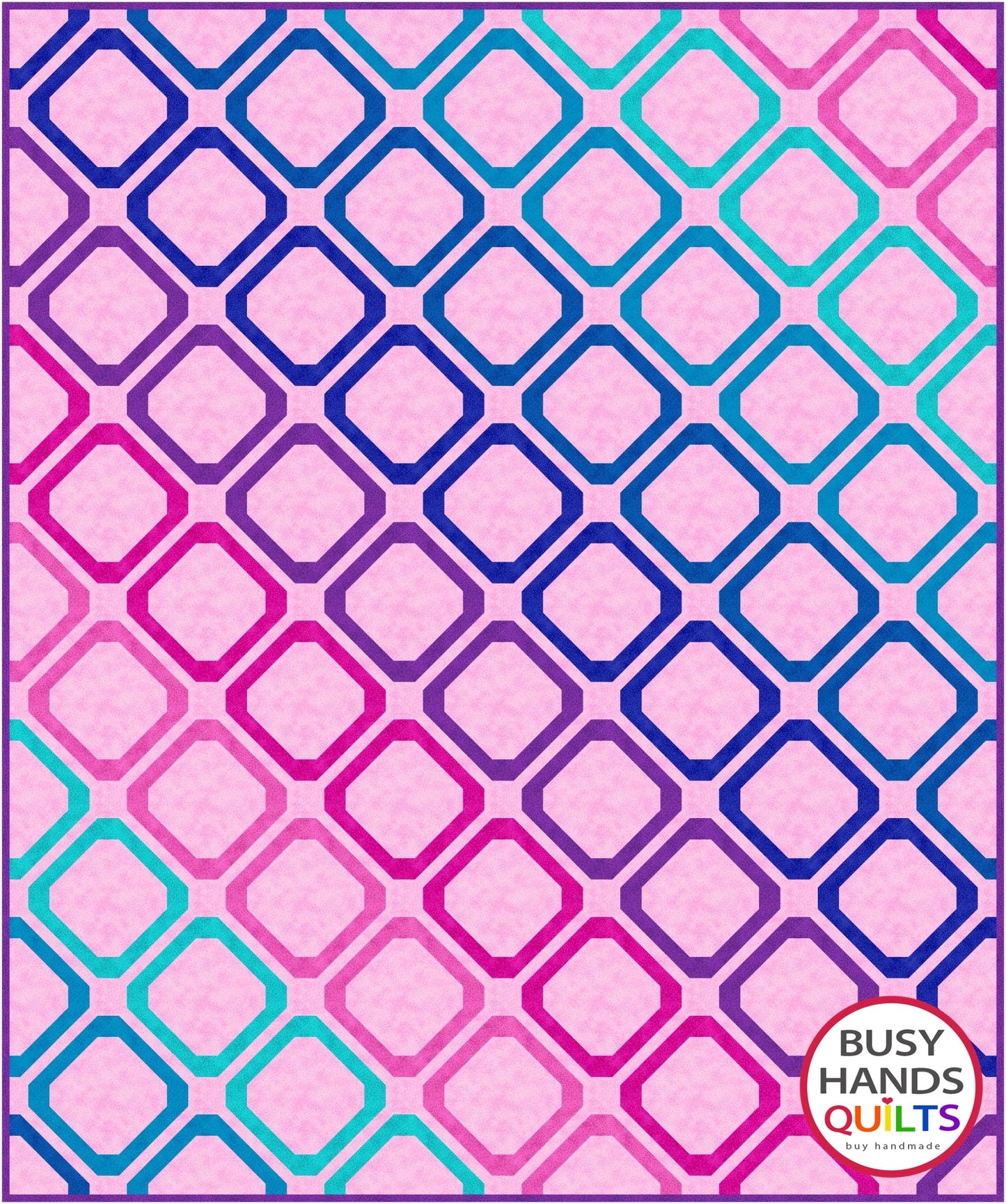 Gemstones Quilt Pattern PRINTED