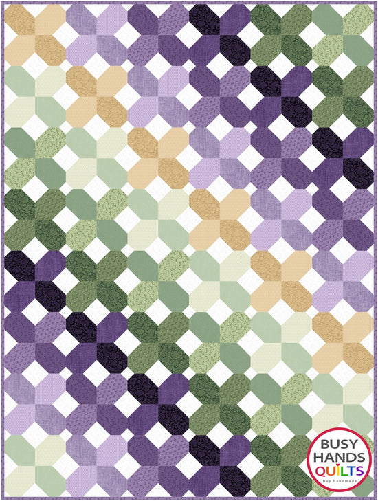 Glimmer Quilt Pattern PRINTED Busy Hands Quilts