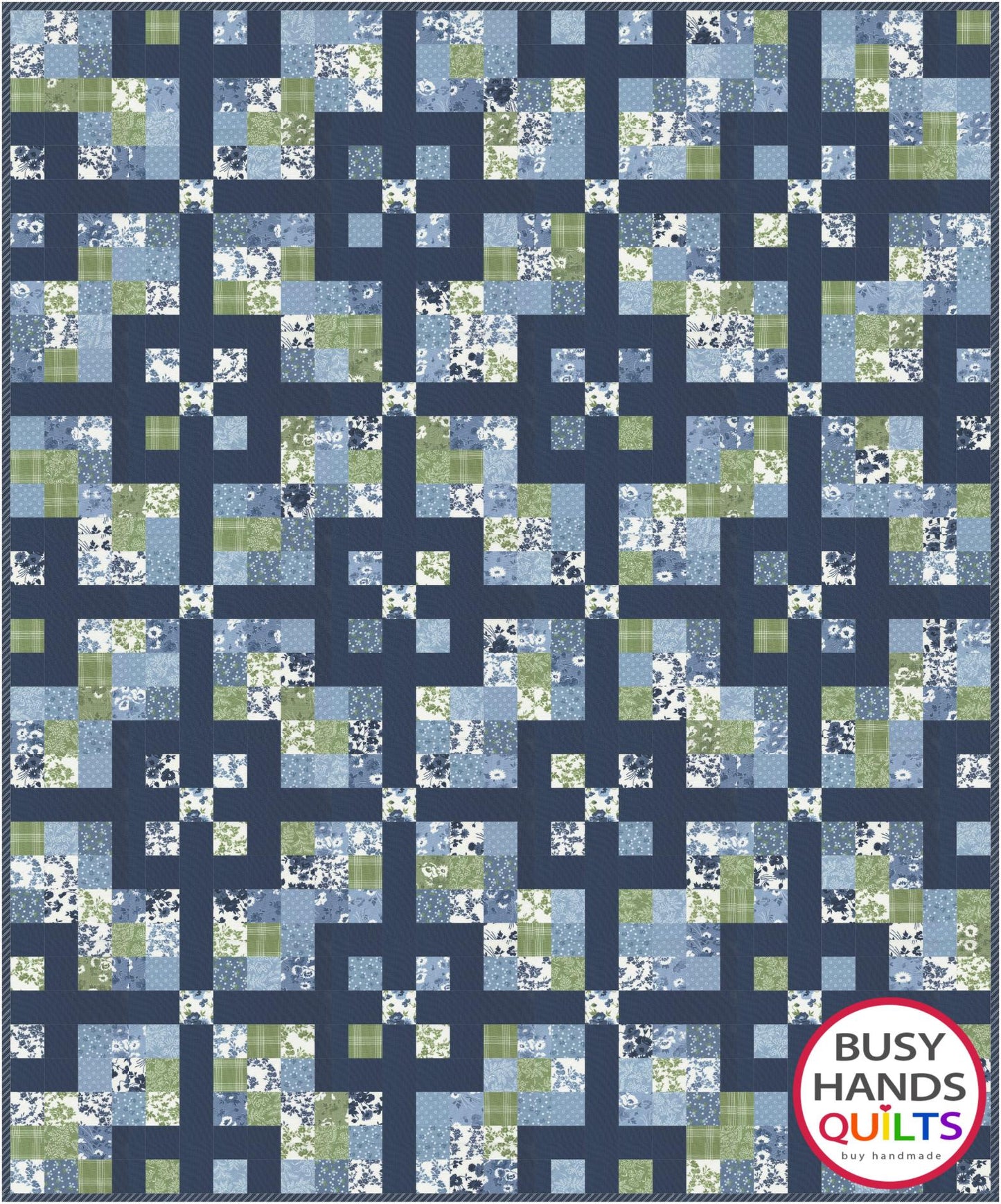 Grid Pop Quilt Pattern PDF DOWNLOAD