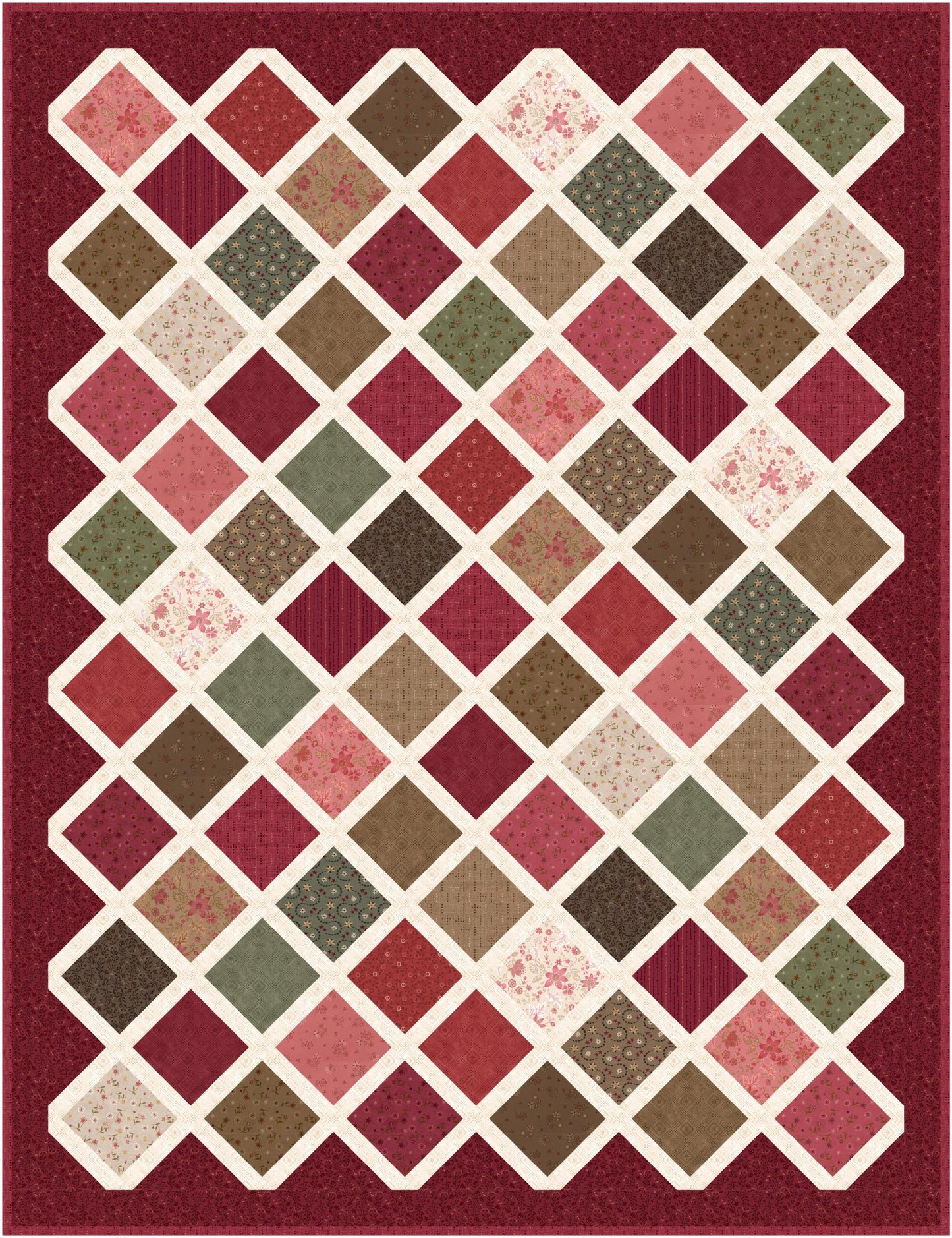 Make It Scrappy Quilt Pattern PRINTED